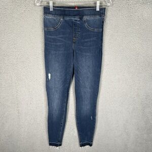 SPANX Women's Ankle & Cropped Jeans - Dark Blue